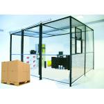 Predesigned 2 Sides Wire Mesh Storage Cages , Tool Security Cages For Storage for sale