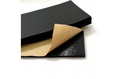 China Custom NBR PVC Foam sheet Aluminum Foil Sticky Single Sided Insulation Rubber supplier