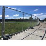 Free Standing 2mm Temporary Security Fencing Portable Galvanized For Events for sale