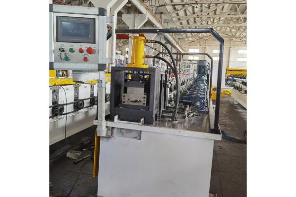 Guiderail Door Frame Forming Machine Second Hand Rolling Shutter Machine