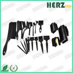 Black Color Anti Static Cleaning Brush , ESD Safe Brush Various Style Available for sale