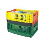 Modified Nylon 5L Collapsible Storage Crate for Supermarket Display