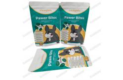 China Custom Printing Stand Up Bags for Your Pet Snack Reusable Zipper Bags supplier