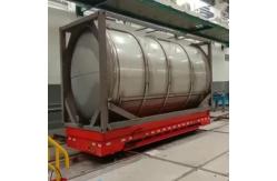 China 25 Tons Motorized Rail Transfer Trolley Adjustable Electric Operated supplier
