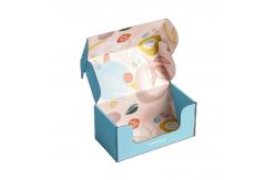 China Eco friendly Corrugated Shipping Boxes Embossing Glossy Lamination supplier