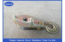 China 30kn Conductor Stringing Tools Steel Hoisting Tackle Block Pulley For Lifting supplier