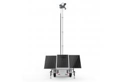 China Solar Trailer Security Camera Trailer Solar security trailer for Parking Lot supplier