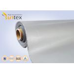 Medium Weight Silicon High Temperature Fiberglass Cloth For Shipping Building Insulation for sale