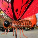 Outdoor Realistic Animatronic Insect  Butterfly  Customized for Home Decoration for sale