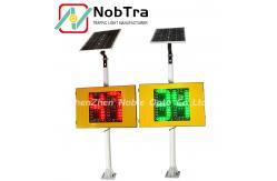 China 500 Meters Visibility Range Solar Radar Traffic Signal with Integrated Radar Technology supplier