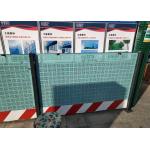 Galvanized Integrated System Perforated Steel Mesh Blue Color For High Rise Buildings for sale
