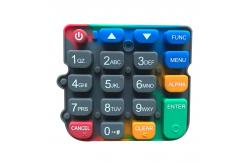 China Customized POS Machine Silicone Rubber Keys Waterproof Durable supplier