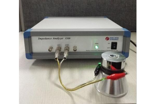 Accuracy Ultrasonic Computer Impedance Analyzer Piezoceramic Ring R1 Dynamic