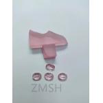 Coral / Rose Pink Sapphire Raw / Roughgem Crystal Lab Made For Jewelry Accessories for sale