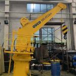 CCS 4t 2.6m Offshore Electrical Ship Deck Cranes for sale
