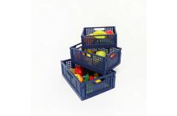 China Sonsill Thickened Plastic Basket Organizer , Detachable Folding Storage Boxes supplier