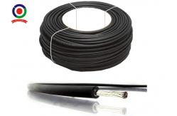 China Electrical Wires 10awg Tinned Copper Pv Cable 4mm2 For Strip Solar Panel supplier