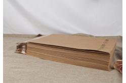 China Sharp Bottomed Kraft Paper Mailing Envelopes Embossed Paper Sustainable Mailing Bags supplier