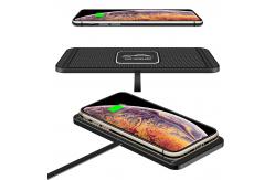 China 15 Watt Universal Car Wireless Charging Pad Automatic Detection And Switching supplier