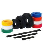 Flexible 2 Sided  Tape , Printable Hook Loop Fastening Cable Ties for sale