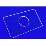 Uv Uvc Alkali Resistance Quartz Glass Plate For Led Product Protection Window for sale