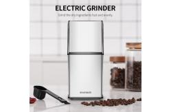 China Silver Espresso Rechargeable Coffee Grinder Wet And Dry Portable supplier