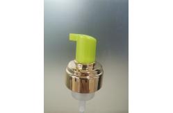 China Support Actuator Closure Overcap Electroplating Foam Pump 1.5Cc Customize Colour supplier