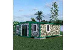 China Double Wings Mobile House Container Steel Frame Customizable For Hotel supplier