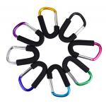 Aluminum Large D Ring Snap Hook With Sponge Big Carabiner Hook for sale