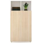 Modern 800mm 2 Doors Decorative Wood File Cabinet MFC Panel for sale
