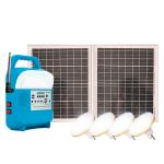 Solar Powered Home Lighting Kit 2Y Warranty Indoor Outdoor Lighting Power Banks Power Station Solar For Mobile Phone 818 for sale