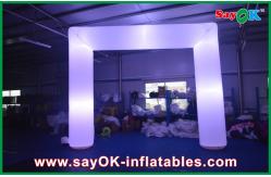 China Large White Light Inflatable Entrance Arch Big Rental Inflable Arch Price Event Advertisement supplier