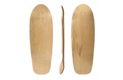 China 28inch Kick Shape Old School Longboard Skateboard Blank Decks Maple Wood supplier