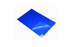China Peelable 45X90cm 35um Adhesive Decontaminating ESD Rubber Mat supplier