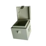 Radiation Source Storage Medical Lead Shielded Box With Casters Customized