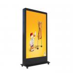 55 inch floor stand outdoor lcd digital signage,waterproof outdoor advertising display for sale