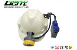China IP68 6600mAh 10000lux Rechargeable Mining Cap Lamp supplier