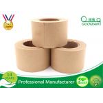 White / Brown Single Sided Gummed Kraft Paper Tape With 4.8cm Width for sale
