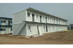 China Prefab Folding Collapsible House Container High Heat Insulation For Office Building supplier