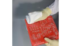 China 6 Inch Disposable Class 100 Cleanroom Wipes Lint Free LCD Cleaning Wipes supplier