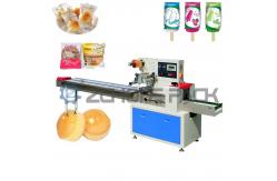 China Automatic Flow Packing Machine Roll Film Bag Pillow Bag Biscuits Bread Cake supplier