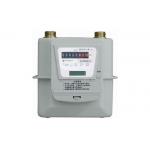 Diagram Domestic Gas Meter , IC Card Prepaid Digital Gas Meter With Check Button for sale