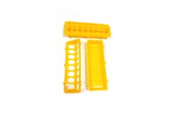 China 28 Holes 50cm Long Plastic Poultry Feeder Manual For Pigeon Bird supplier