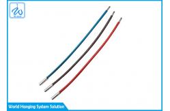 China Rubber Coated Cable Loop Key Ring Assembly , Strong Flexible Steel Wire Key Ring supplier
