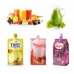 Premade Bag Spout Pouches Stand Up Pouches Liquid Juice Milk Beverages for sale