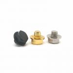 Crown Label 6063 Car Hub Screw Custom Electrophoresis Hexagonal Decorative Nail for sale