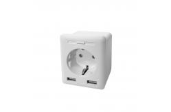 China Smart Plug with Dual USB supplier
