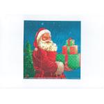 Premium 3ply 40cm Printed Paper Napkin For Christmas Lunch for sale