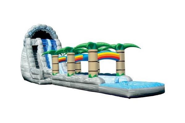 Inflatable Water Slide, hippo slide , inflatable giant palm slide