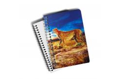 China Plastic 3d Effect Cover Notebook Animal Design 3d Lenticular Printing supplier